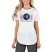 Women's Concepts Sport White Minnesota Timberwolves Gable Knit T-Shirt