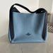 Coach Bags | Coach Midnight And Light Blue Shoulder Bag | Color: Blue | Size: Os