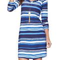 Lilly Pulitzer Dresses | New Lilly Pulitzer Suzanna Dress Blue And White - V Neck Size 10 | Color: Blue/White | Size: L