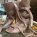 Free People Shoes | Free People Seven Wonders Heeled Suede Ankle Boots, Size 39 | Color: Brown/Tan | Size: 39