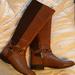 Jessica Simpson Shoes | Jessica Simpson Leather Riding Boots | Color: Brown/Tan | Size: 8.5