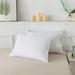 Antimicrobial 233 Thread Count Cotton White Duck Down Pillow Bed Pillow by Waverly in White (Size STAND QUEEN)