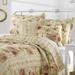 Antique Rose Quilt And Decorative Pillow Set by Greenland Home Fashions in Multi (Size KG/CK 5PC)