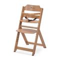 Bebeconfort Timba Basic Evolutive Wooden Highchair, 6 Months - 10 Years, Up to 30 kg, Baby High Chair, Adjustable Seat & Footrest, Removable 3-point Safety Harness, Natural Wood