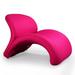 Rosebud Fuchsia Wool Blend Accent Chair - Manhattan Comfort AC013-FS