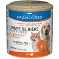Francodex - Levure de Bière Pour chiens et chats, boite de 60 comprimés