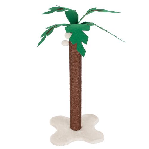 Brown / Cream Coco Palm Cat Scratching Post