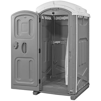 Satellite Fresh Start 8832A Gray Portable Hot Shower - Assembled