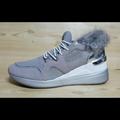 Michael Kors Shoes | Michael Kors Wedge Trainer Sneakers Size 9.5 M | Color: Gray | Size: 9.5