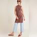 Anthropologie Dresses | Anthropologie Sleeveless Dress Rainbow Multicolored Turtleneck Tank. | Color: Red/Tan | Size: Xs