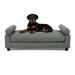 Uma Orthopedic Dog Bed, 40" L X 26" W X 12" H, Dove, Large, Grey