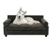 Blake Orthopedic Dog Bed, 33" L X 22" W X 16" H, Charcoal, Medium, Grey