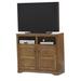 Foundry Select Rafeef Solid Wood TV Stand for TVs up to 50" Wood in Brown | 40.75 H in | Wayfair C0CBC49AFFDA43DD8DEA0BECB4811816