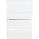 Latitude Run® Modular Closets Short Closet 4 Drawer Tower for Walk-in Closet System Manufactured Wood in White | 36 H x 25.5 W x 14 D in | Wayfair