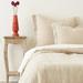 Amity Home Jerome Linen Blend Duvet Cover Linen in White | Twin Duvet Cover | Wayfair 15333NT