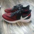 Nike Shoes | Men's Nike Zoom Winflow Running Shoes. | Color: Black/Red | Size: 10