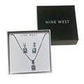 Nine West Jewelry | Birthday Day Gift | Color: Blue/Silver | Size: Os