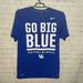 Nike Shirts | Nike Kentucky Wildcats Go Big Blue Tee Mens S Blue Dri Fit Lightweight Euc | Color: Blue | Size: S