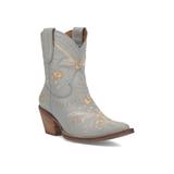 Women's Primrose Mid Calf Western Boot by Dingo in Blue (Size 7 1/2 M)