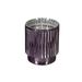Everly Quinn Ribbed Electroplated Floral Scented Jar Candle Paraffin | 3.1 H x 2.75 W x 2.75 D in | Wayfair 32E5B7C080F744B18D99B4BDA55594B3