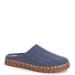 MUK LUKS Flexi Long Island Shoe - Womens 6.5 Blue Slip On Medium