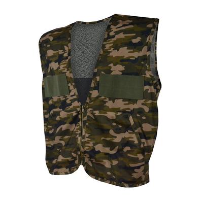Quiet Wear Men's Camo Hunting Vest with Game Bag (...