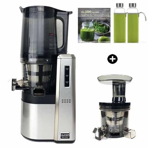 Hurom HW SmartHopper Professional | SelfFeeding Slow-Juicer – Entsafter – Saftpresse Gewerbe & Gastro