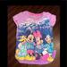 Disney Shirts & Tops | Disney Minnie Mouse Girls T-Shirt Size Xs ( 4/5) 60% Cotton | Color: Pink/Purple | Size: 4tg