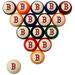 Imperial Cream Boston Red Sox Retro Billiard Ball Set