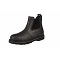 GROUNDWORK MENS GR20 STEEL TOE CAP WORK SAFETY DEALER BOOT SIZES 6-13 (Black, uk_footwear_size_system, adult, men, numeric, medium, numeric_9)