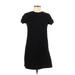 Zara Casual Dress - Shift: Black Jacquard Dresses - Women's Size Medium