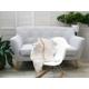 GREEK GOAT RUG Throw Hide Skin Luxury Genuine Single Chair Sofa Floor Cover Natural Colour Go379