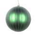 Vickerman 674604 - 5" Emerald Matte Glitter Ball Christmas Tree Ornament (4 pack) (MT211724D)