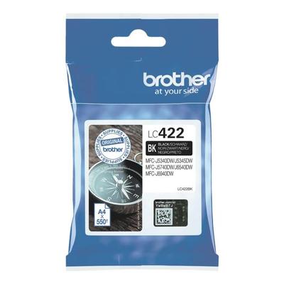Brother Tintenpatrone »LC-422BK« schwarz Image