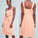 Anthropologie Dresses | Anthropologie Ingalls Tie-Waist Dress Size 16 Nwt (Peach) | Color: Orange | Size: 16