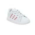 Adidas Shoes | Girls' Stan Smith Heart Leather Low-Top Sneakers | Color: Red/White | Size: 8g