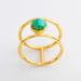 Anthropologie Jewelry | 3/$30 New Vintage Turquoise Ring | Color: Blue/Gold | Size: Various