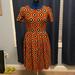 Lularoe Dresses | Amelia Lularoe Dress With Pockets! | Color: Orange | Size: S