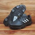 Adidas Shoes | Adidas 360 Bounce Ii Spiked Golf Shoesblack/Silver Ef5574 Men's Size 9.5 | Color: Black | Size: 9.5