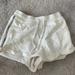 American Eagle Outfitters Shorts | American Eagle Sweat Shorts White With Grey Details | Color: White | Size: S