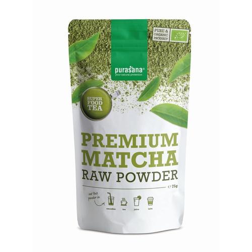 Purasana Matcha Poeder 75 g Pulver