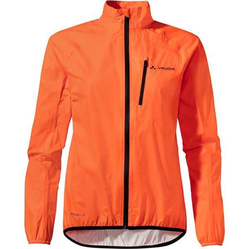 Damen Funktionsjacke VAUDE Damen Radjacke Drop Jacket III, Größe 38 in neon orange