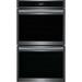 Frigidaire 30" 10.6 cu. ft Convection Electric Double Wall Oven, Stainless Steel in Black | 50.75 H x 29.87 W x 25.18 D in | Wayfair GCWD3067AD