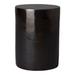 Latitude Run® STOOL/TBL, METALLIC 15X20"H Ceramic in Black | 20 H x 15 W x 15 D in | Wayfair AAAAD215BB6C4B9D801CC67D62258419