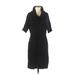Ann Taylor LOFT Casual Dress - Sheath: Black Solid Dresses - Women's Size X-Small