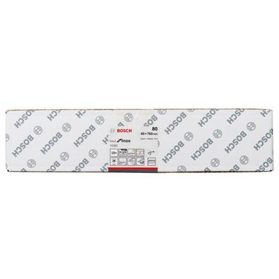 Bosch - Schleifbänder Y580 für Rohrbandschleifer grb 14 ce, 40x760mm K80 10 Stk.