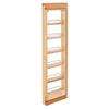 Rev-A-Shelf Pull Out Wall Filler Cabinet Wooden Organizer, 42" Hgt, 432-WF42-3C - 3 x 42 Inch