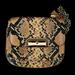 Coach Bags | Coach Snakeskin Crossbody | Color: Tan | Size: Os