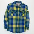 Levi's Jackets & Coats | Levi's Flannel Thermal Lined Jacket Blue Yellow Checks Kids Boys 10-12 Years M | Color: Blue/Yellow | Size: M 10-12 Years