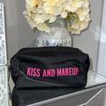 Kate Spade Bags | Black Kate Spade Makeup Bag | Color: Black/Pink | Size: Os